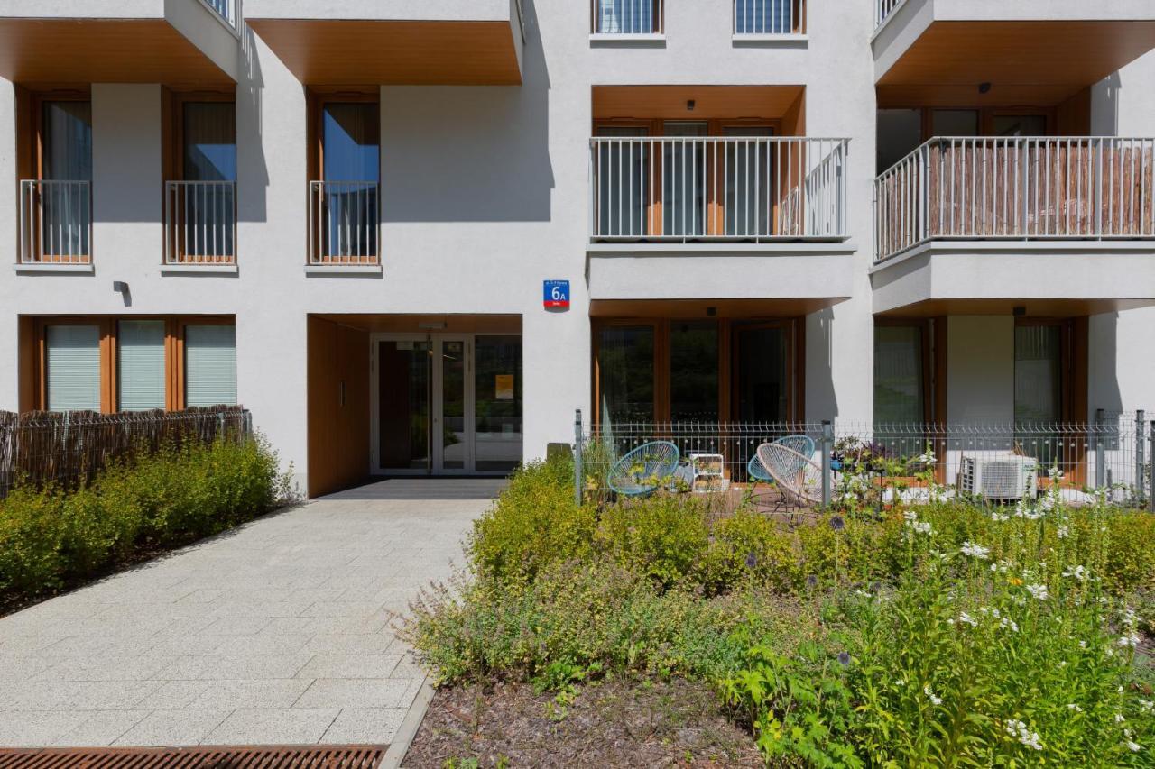 Modern Apartment With Balcony Warsaw Mokotow Aignera By Noclegi Renters エクステリア 写真